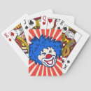 Search for clown playing cards Red