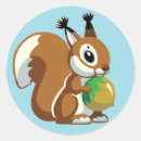 Search for squirrel cartoon stickers Animal