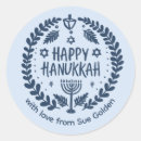 Search for chanukah stickers Menorah