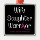Search for breast cancer awareness christmas tree decorations Warrior