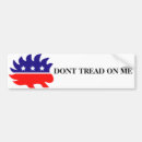 Search for dont tread on me bumper stickers Libertarian