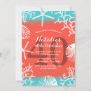 Search for coral reef birthday invitations Beach