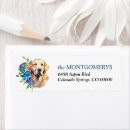 Search for labrador retriever dog return address labels Yellow lab