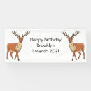 Search for christmas reindeer banners Cartoon