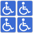 Search for handicap symbol stickers Handicapped