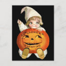 Search for vintage little boy postcards Halloween