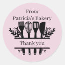 Search for bakery thank you stickers Cute