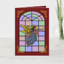 Search for stained glass christmas cards Peace