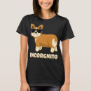 Search for incorgnito tshirts Dog