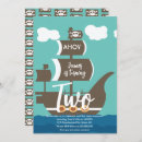 Search for ship birthday invitations Blue