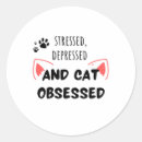 Search for no stress stickers Cat