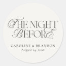 Search for rehearsal dinner stickers Elegant