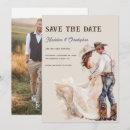 Search for rodeo wedding save the dates Wild west