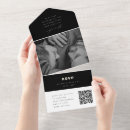 Search for monochromatic wedding invitations Contemporary