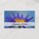 Search for water lily business cards Floral