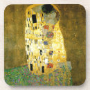 Search for gustav klimt coasters Kiss