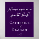 Search for purple wedding signs Simple