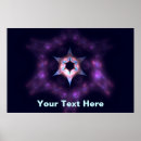 Search for fractal star posters Purple