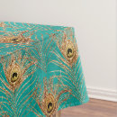 Search for peacock feather tablecloths Pattern