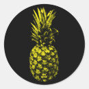 Search for yellow pineapple stickers Tropical