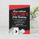 Search for poker birthday invitations Adult