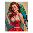 Search for vintage redhead posters Pinup
