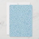 Search for blue giraffe baby shower invitations Stylish