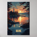 Search for vintage maine travel posters Vacation
