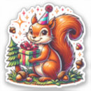 Search for squirrel cartoon stickers Cute