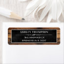 Search for 90th return address labels Black and white