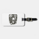 Search for halloween luggage tags Spooky