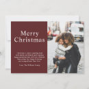 Search for maroon christmas cards Simple