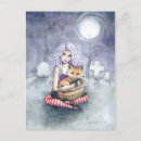 Search for gothic fantasy postcards Graveyard