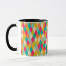 Search for harlequin pattern mugs Circus