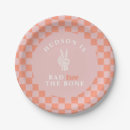 Search for pink halloween plates Bad two the bone