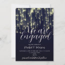 Search for elegant gold engagement party invitations Minimal