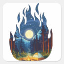 Search for camp fire stickers Nature