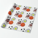 Search for athlete gift wrap Sporty