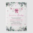 Search for winter greenery baby shower invitations Mother to be