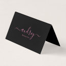 Search for cute girly business cards Modern contemporary