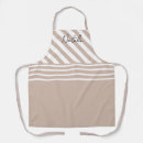 Search for pink stripes aprons Monogrammed