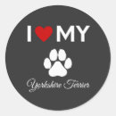 Search for yorkshire dog stickers Puppies
