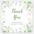 Search for leaves wedding stickers Foliage