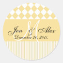 Search for yellow monogram stickers Groom