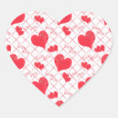 Search for heart love valentine stickers Red and white