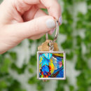 Search for beautiful abstract key rings Colourful