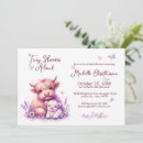 Search for cow baby shower invitations Floral