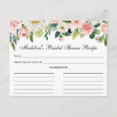 Search for bridal shower recipe cards Vintage