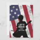 Search for school rocks invitations Guitar