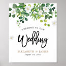 Search for welcome to our wedding signs Botanical